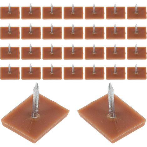 Clous rectangulaires ERINGOGO pour pieds de table et chaise, lot 30 (1/5)