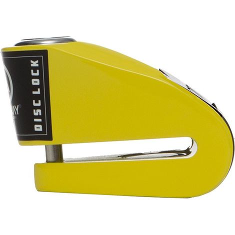 Lucchetto a disco con allarme Auvray B-lock 06 - giallo e nero, diametro perno 6 mm (1/3)