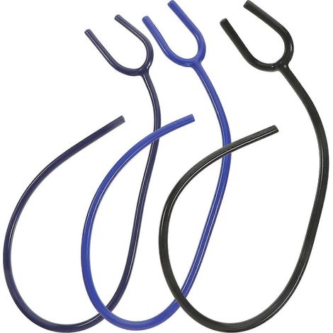 Lot de 3 tuyaux pour stéthoscope, tuyau d'extension en forme de Y pour stéthoscope (couleur aléatoire)-60X5X1CM (1/3)