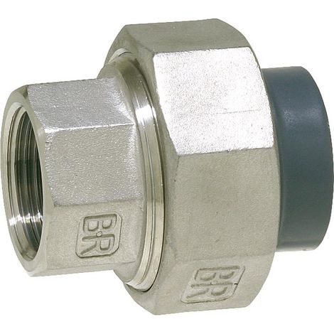 Raccord union inox F20/27 à coller pression Ø 25mm