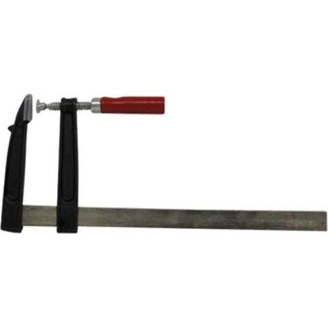 Toolland VT3601 abrazadera Abrazadera en F 20 cm Acero inoxidable, Negro, Rojo (1/2)