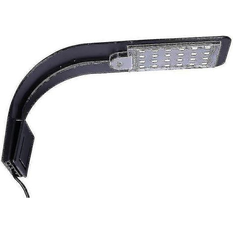Lampe LED bleue et blanche pour aquarium, lampe pour aquarium à herbes, petite lampe d'éclairage, mini lampe à pince (1/4)