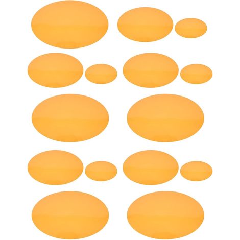 Film à Changement de Couleur pour Éclairage LED Orange 15pcs en Pet, Préserve la Luminosité, Usage Polyvalent pour Spots et Ampoules LED Intérieur (1/5)