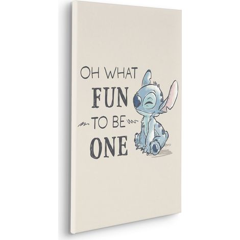 Komar Canvasbild Disney Lilo and Stitch Oh What Fun - 60 x 40 cm - Bild auf Keilrahmen (1/2)
