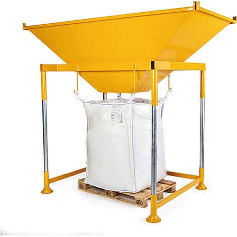 Foro rinforzata per Big-Bag 1200 x 2700 mm con tramoggia di riempimento superiore - 218072
