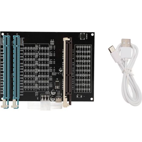 Decdeal Testeur de carte graphique avec AGP Light PCI-E à double usage Vidéo d'affichage (1/5)