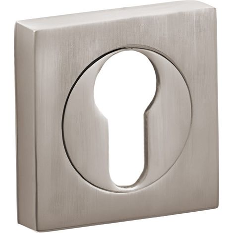 INTHER quadratisches Schlüsselloch aus satiniertem Nickel, korrosionsbeständig, einfache Installation