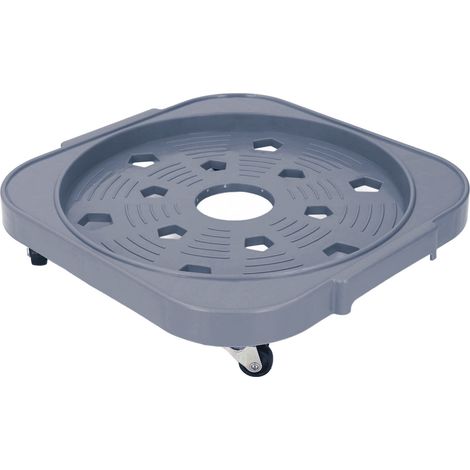 Support de Plante Roulant Multifonction Déplaçable pour Réservoir de Gaz, Plateau à Roulettes pour Jardinière, Usage Domestique (1/5)