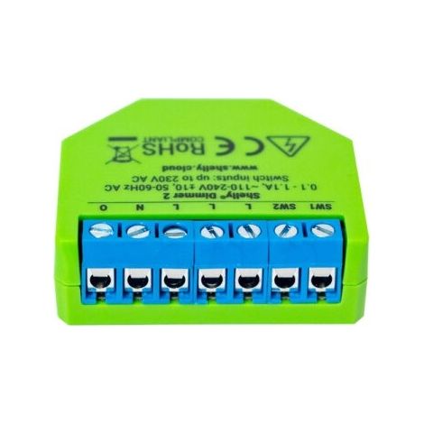 SHELLY ATTUATORE DIMMER WIFI 10-200 W SHELLY-DIMMER2 (1/3)