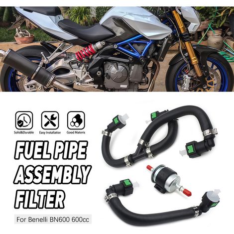 Fuel filter element compatible with Benelli BJ600GS/TNT600/BN600 models/high pressure fuel line