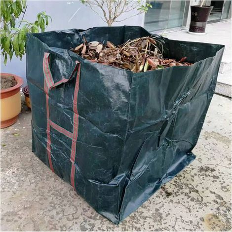 Gartenabfallsack, quadratische Form, 90 x 90 x 90 cm (1/5)