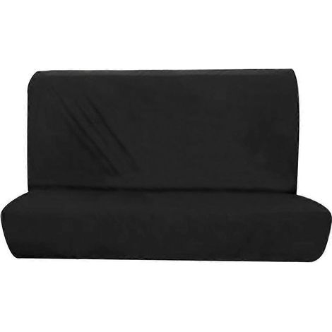 Housse de banquette arrière, accessoire intérieur de voiture, protection pour siège arrière-150.00X125.00X56.00CM-Black (1/3)