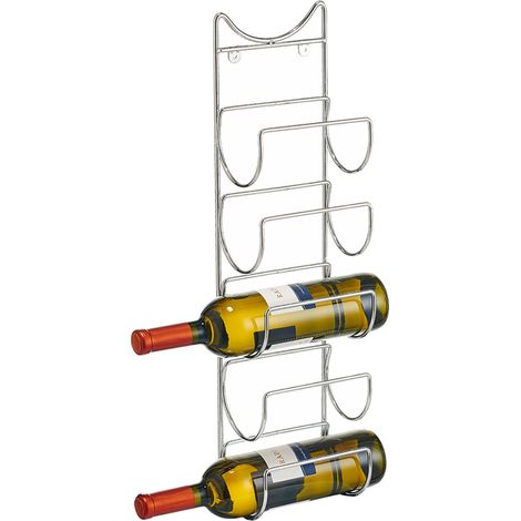 Cantinetta Scaffale Portabottiglie per 5 Bottiglie (1/2)