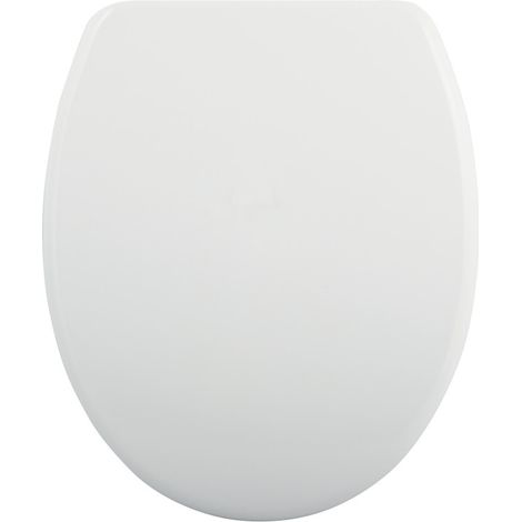 Abattant wc Thermo Dur EASY CLEAN Blanc - Charnières Inox MSV