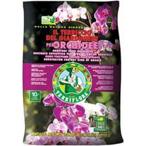 1PZ TERRICCIO DEL GIARDINIERE PER ORCHIDEE LT.10