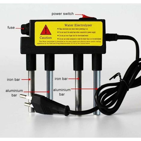 Eau Electrolyseur Test Électrolyse,Testeur Portable de Qualité de l'eau Moniteur d'impuretés d'eau léger Moniteur de Test d'électr (1/5)