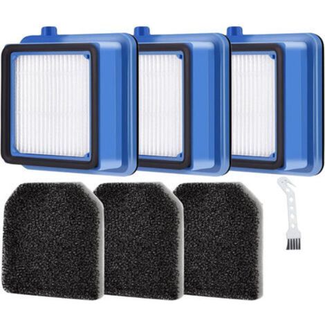 Convient aux filtres d'aspirateur Electrolux, 3 filtres de rechange par paquet, compatibles avec les modèles Q6, Q7, Q8, WQ61, WQ71 et WQ81. (1/4)