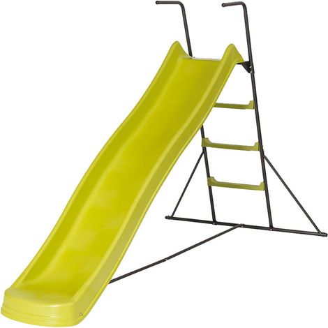 Scivolo gioco giardino doppia onda in acciaio resina  Bimbo Su e Giù Top