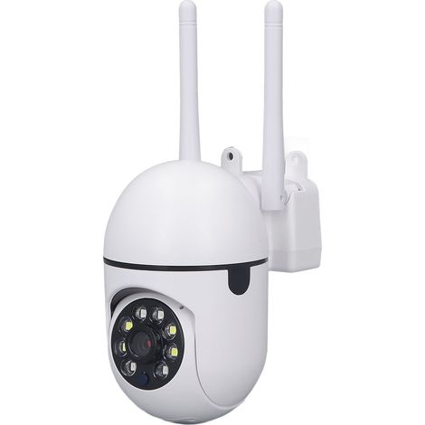 Caméra de Surveillance WiFi HD 2MP Vision Nocturne Infrarouge Audio Bidirectionnel pour Intérieur et Extérieur Maison (1/5)