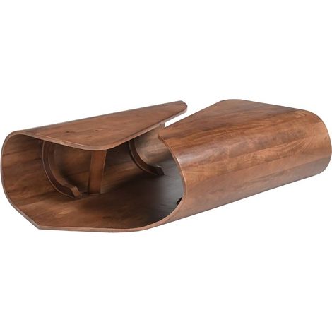 Table basse en bois de manguier Aurea (1/5)