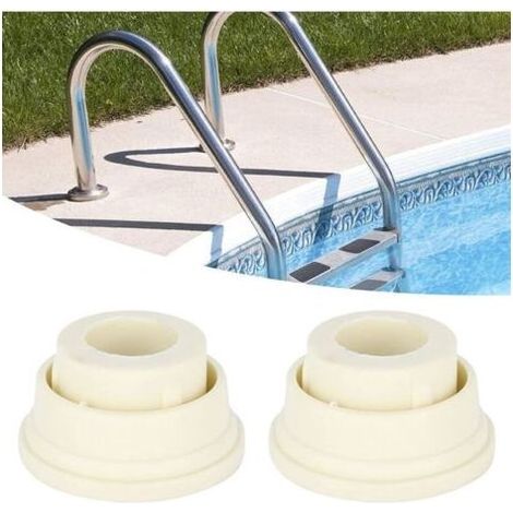 Bouchons en caoutchouc pour échelle de piscine – Lot de 2 pièces – Antidérapants et imperméables – Protection durable et sécurité optimale (1/5)