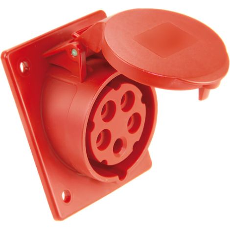 931154a Solera - Prise Triphasée - 32a 3p+n+t - Coffret De Prise Indubox - Ip44