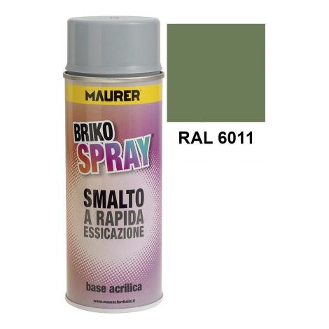 MAURER Spray Pintura Verde Reseda 400 ml.