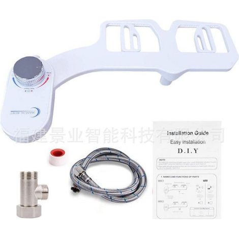 Accessoire de bidet - - Design moderne - Buses autonettoyantes - Non électrique (1/5)