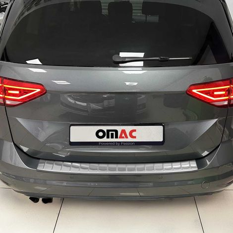 OMAC Ladekantenschutz Stoßstangenschutz für VW Touran II 2015-2026 – Edelstahl Chrom (1/5)