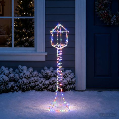 vidaXL Farola de Navidad LED LOVIISA 160 LED Multicolor (1/5)
