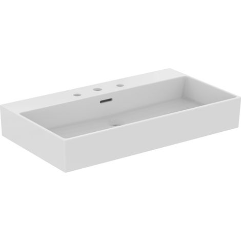 Ideal Standard Extra lavabo, 3 agujeros para grifo, con (1/2)