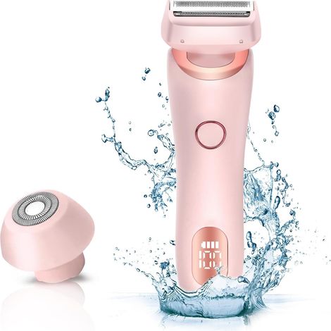 Rasoir electrique deux en un pour femme epilateur pour bras jambes et visage tondeuse feminine rechargeable sans fil pratique et efficace (1/5)