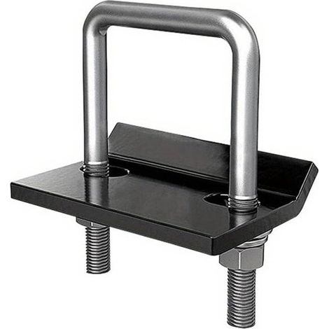 Gancho de brazo de boca cuadrada universal para remolque de SUV con modificación de coche, accesorio antiaflojamiento (1/2)