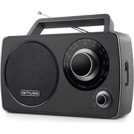 Radio portatile Muse M 075 R Nera
