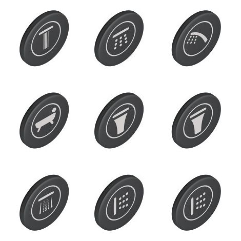 Smartcontrol-Piktogramme für zurückgesetzte Fassaden (14077XH0)