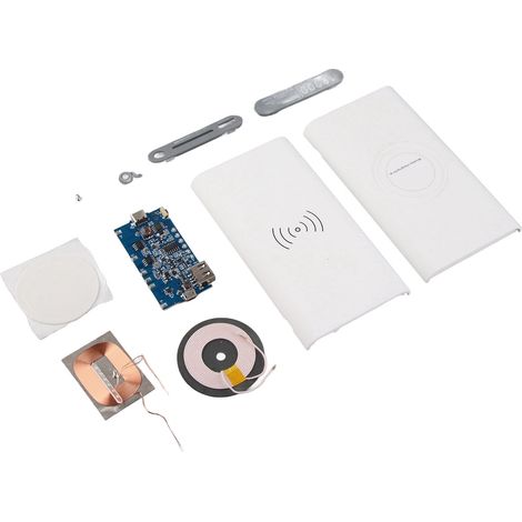 Batterie portable 10000 mAh avec technologie lithium-polymère et recharge rapide USB-C pour téléphones et tablettes (1/5)