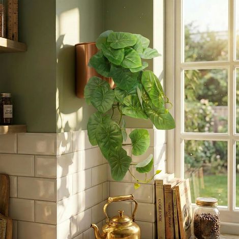 25cm Artificial Trailing Arrowhead Vine Plant Premium (1/4)