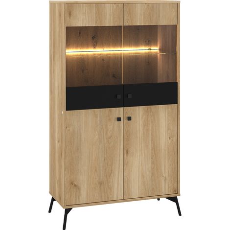 Credenza 4 ante Elara marrone 160cm