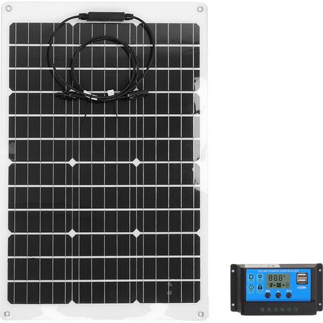 70-W-Flexibles-Solarpanel-Set mit 40-A-Regler in Reihen- und Parallelschaltung für PV-Anlagen (1/5)