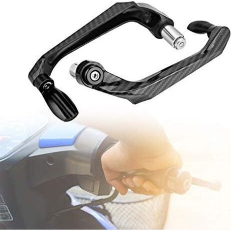 Protecteur de Guidon de Moto, Moto Guidon Protecteur Garde-main, 7/8\ (1/5)