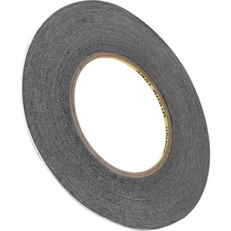 Colle collante adhésive noire double face longue 50m pour réparation écran LCD de téléphone portable (large: 1 mm) (1/4)