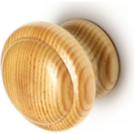JBG pomo madera rino 40 pino transparente ø40mm , 0UNIDADES