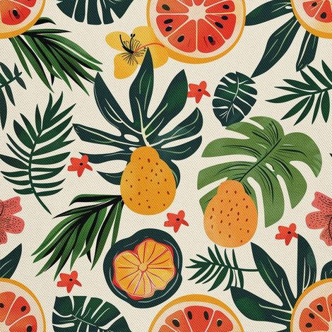 Tissus décoratifs d'extérieur Oxford - Motif Été  DX9282 (1/5)