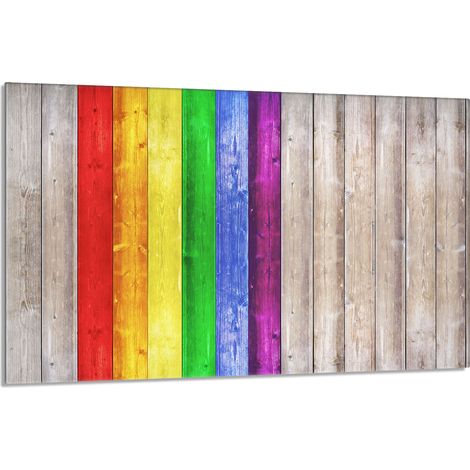 Glasschutzplatte für den Herd 80x52 Bunt (1/5)