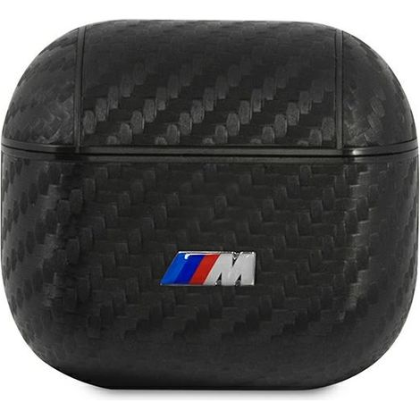 BMW BMA3WMPUCA AirPods 3 Hülle schwarz/schwarz PU Carbon M Kollektion (1/3)