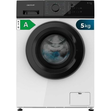 Cecotec Lavadora 5kg Bolero DressCode 520 Inverter, 16 Programas (1/4)