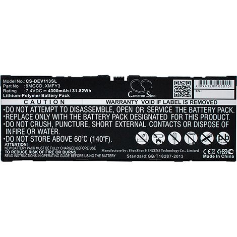 NX - Batterie tablette 7.4V 4300mAh - 9MGCDXMFY3 (1/5)