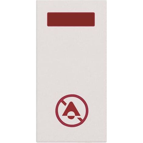 Zenit Voyant Led 1 Module-Ne Pas Deranger-Blanc 2CLA218040N1101 ABB N2180.4BL