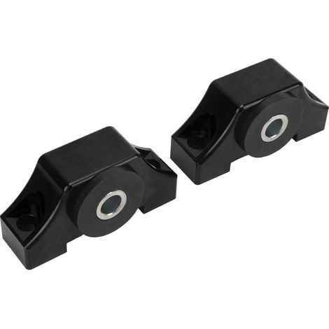 Schwenkbarer Motorhalterungssatz, Aluminium 6061-T6, kompatibel mit Honda Civic EG, EK, BD-Serie B16, B18, B20 und D16, schwarz (1/5)