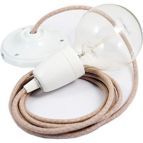 Lampada sospensione creative-cables rd61 lozenge 53W 20x20x20 cm (1/3)